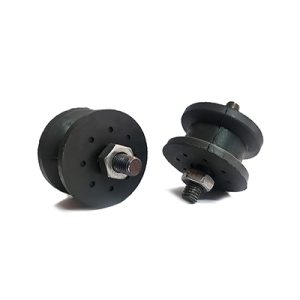 لاستیک پایه رادیاتور خاور با مهره 2 پایه رادیاتور خاور با مهره